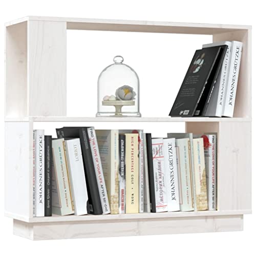 Estantería de madera maciza robusta y moderna 80 cm de ancho 6