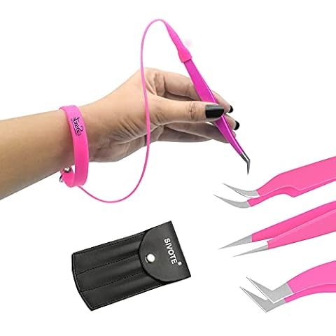 Tweezer Protector Band + Eyelash Extension Tweezers Cover