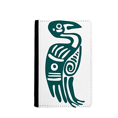 Oiseau passeport porte-monnaie Mexique Totems au design mystique