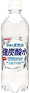 サンガリア 伊賀の天然水 強炭酸水 プレーン 500ml×48本