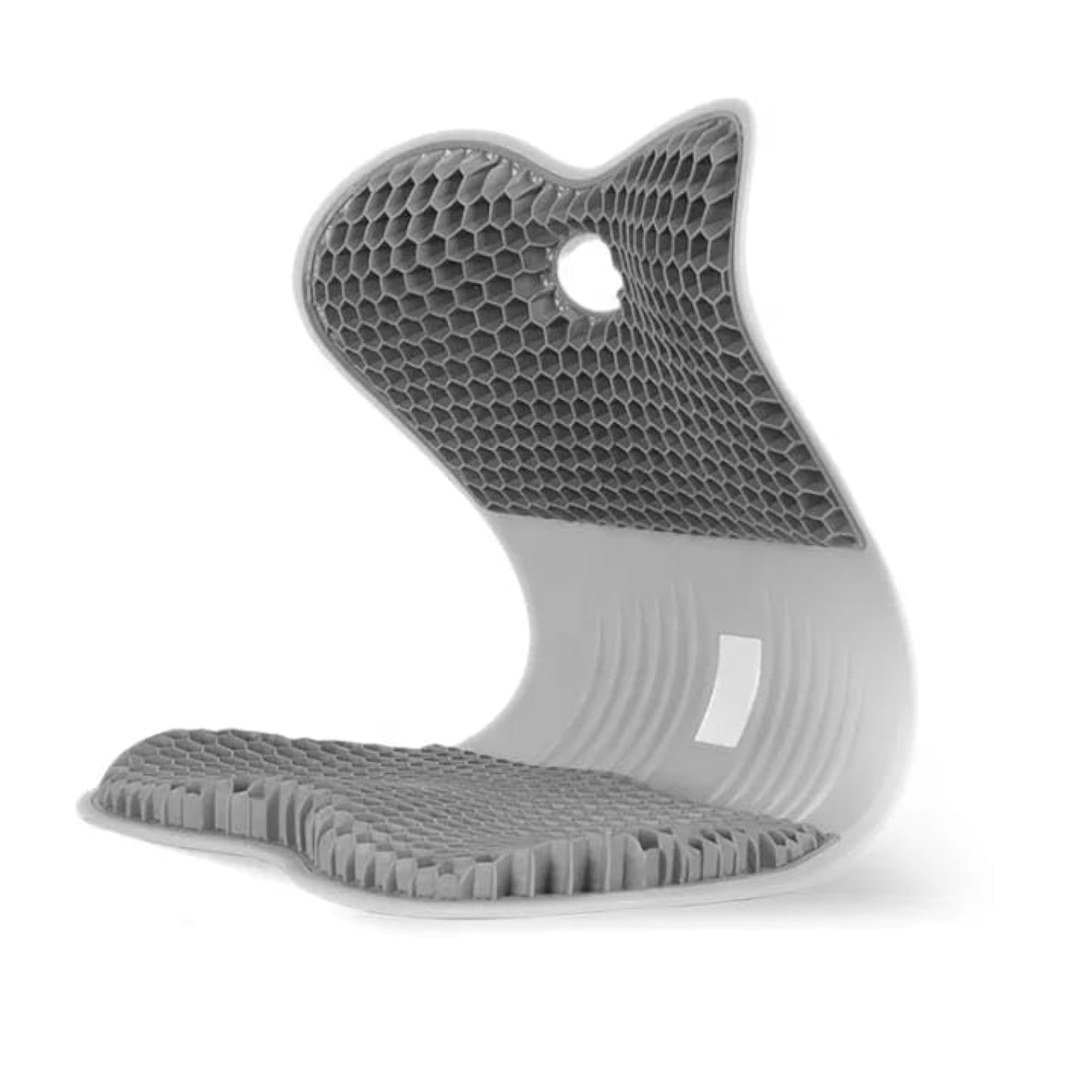Lumbar Back Support with Hard Chair Cushion