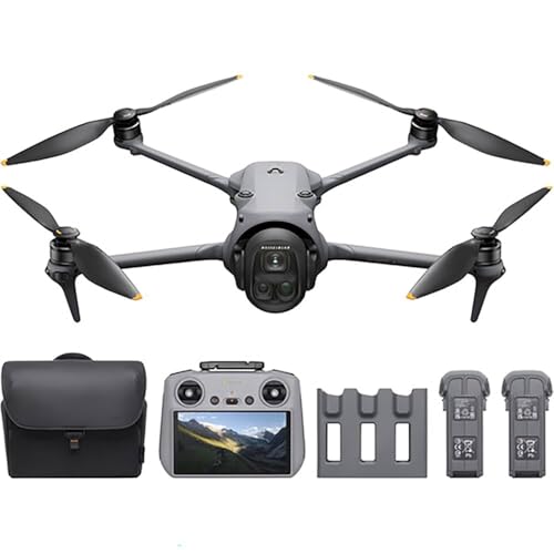 DJI Mavic 4 Pro Drone Fly More Combo (DJI RC 2) with 100MP Hasselblad Camera, Triple-Camera System, 6K/60fps HDR Video, 51-Min Flight Time, O4+ 30km Video Transmission, 0.1-Lux Night Vision