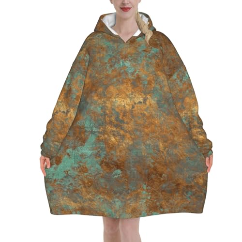 Sweat à capuche couverture flanelle pour ne plus jamais avoir froid en lisant sur le canapé