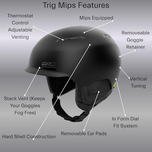 Image of Giro Trig MIPS Ski Helmet - Snowboard Helmet for Men, Women & Youth -