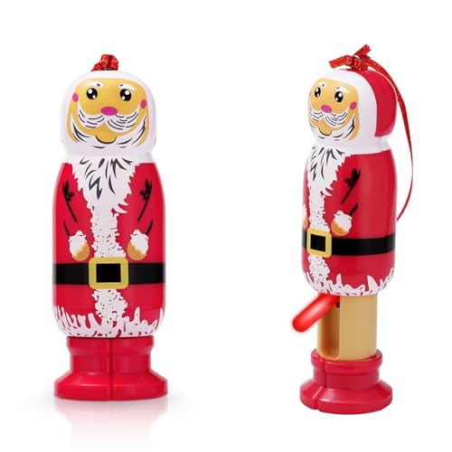 Funny Santa Claus Ornaments, Stretchable Santa Claus Pendant Christmas Decoration Gift for Christmas Tree and Xmas Holiday