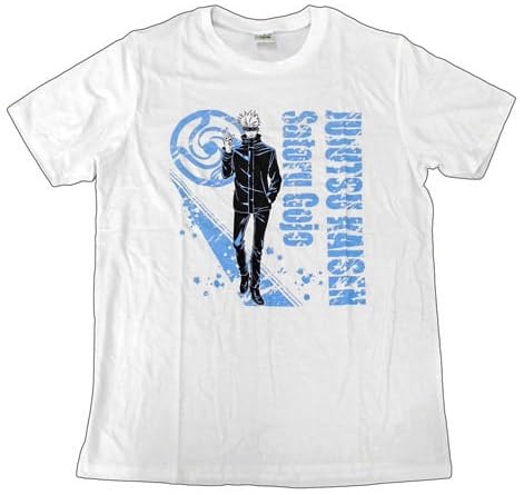 Amazon.co.jp: 呪術廻戦 ボトル入りTシャツ 五条悟 ホワイト