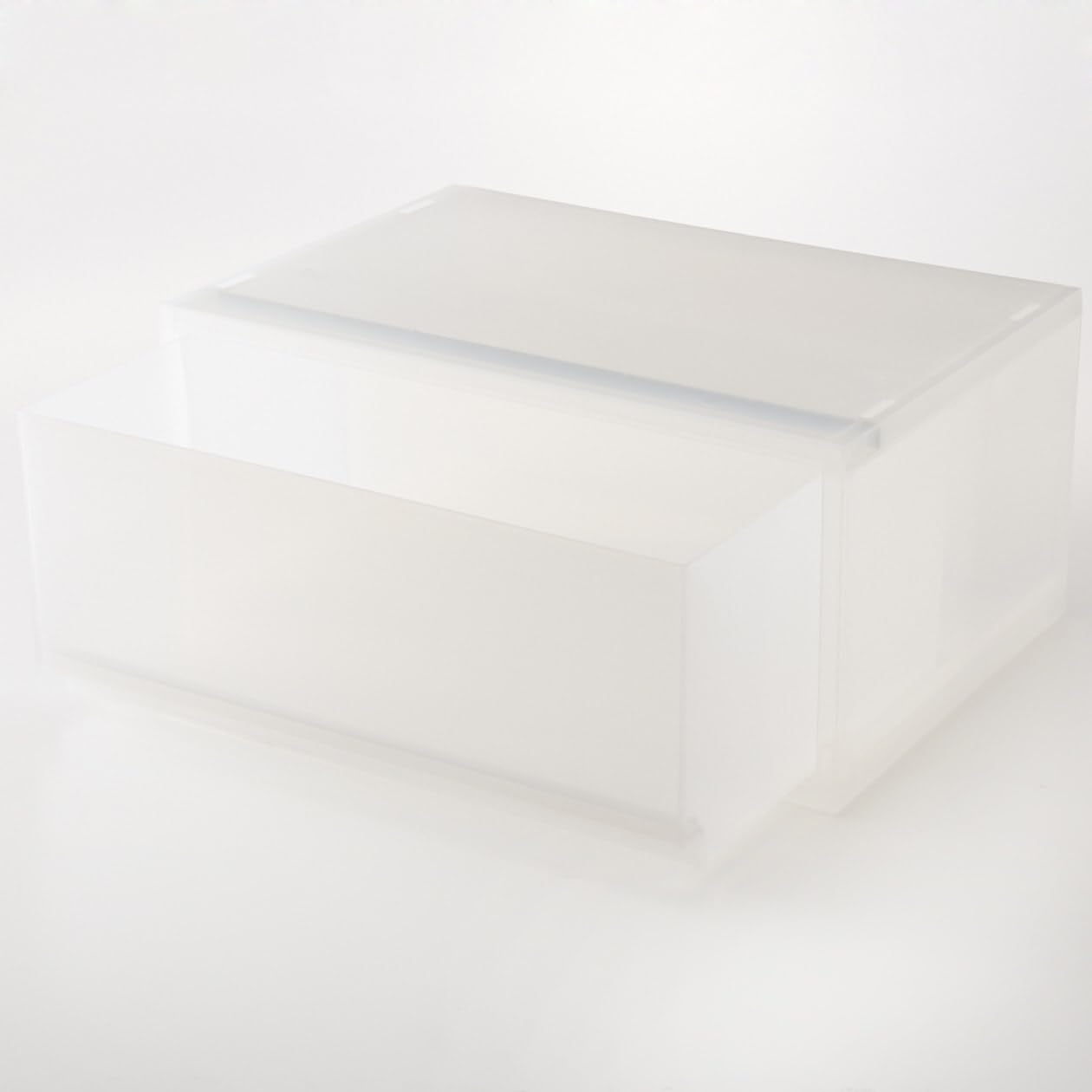 Amazon｜無印良品 ポリプロピレン 小物収納ケース ワイド 大 83831868
