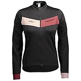 Scott RC Warm Damen Winter Fahrrad Trikot schwarz/rot 2022: Größe: M (38/40)