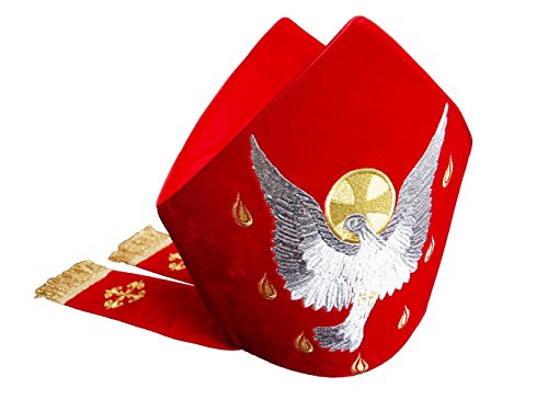 Red Bishop Mitre 
