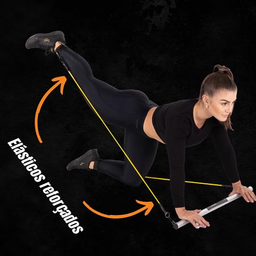 Academia Em Casa Kit Completo Treino Musculação E Fortalecimento