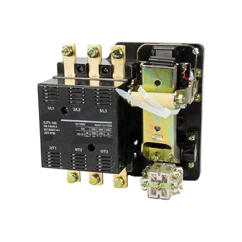 Contactor eléctrico de CA CJT1-100 de alta resistencia con bobina de 36V para cuadros eléctricos