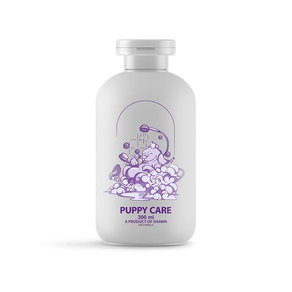 Puppy Shampoo Ideal for All Breeds | Sensitive Skin | Best Tear-Free Small Dog Shampoo for Gentle Skin and Coat| Deep Cleaning| Vitamins| Moisturizing| Lavender Oil (PUPPY CARE)