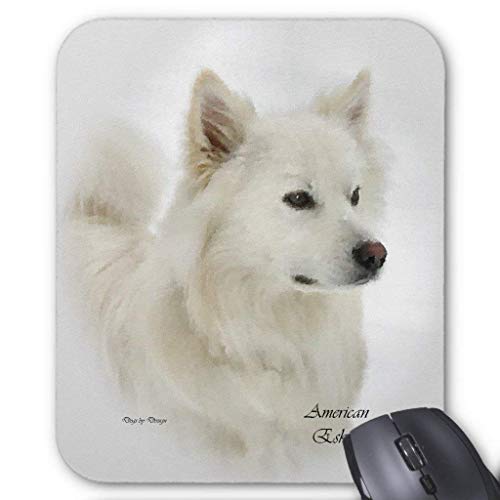 Preisvergleich Produktbild American Eskimo Dog Gifts Mouse Pad 18×22 cm