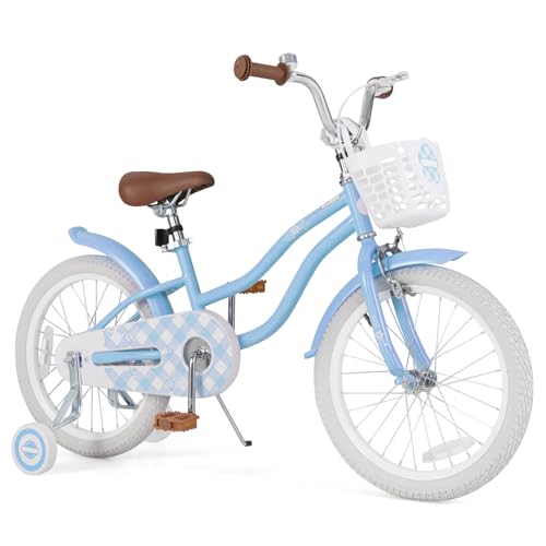 Image of BABY JOY Kids Bike, 12 14 16 18 20 Inch Boys Girls Bike w /Removable Basket
