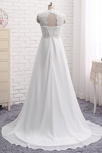 Abaowedding YL0011-6 Wedding Dresses For Bride 2023 Us 12 White Lace Bridal Gowns thumb #3
