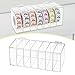 LCSVCCXA Wall-Mounted Lightweight 7-Slot Sticker Dispenser with Tape Organizer Stand,
