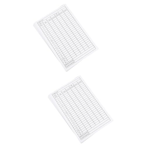 24 tarjetas de marcador para golf, herramienta precisa para seguimiento de competiciones y actividades al aire libre, ideal para torneos y partidos amistosos miniatura 1