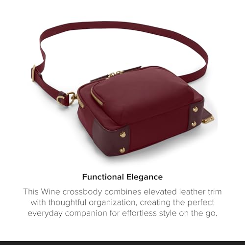Image of TUMI - Voyageur Teghan Crossbody - Women's Compact Everyday Purse with Leather Trim