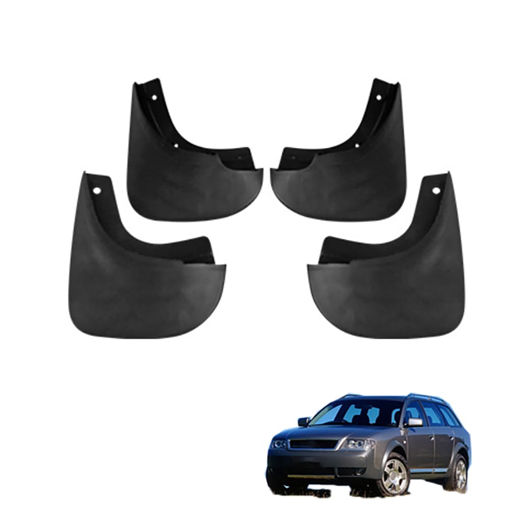 AMHVMU 4pcs Mud Flaps for Audi A6 2002-2005