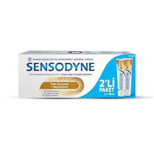 Sensodyne Tam Koruma & Beyazlatıcı Diş Macunu 75 Ml 1+1: 178₺