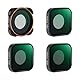 K&F Concept ND & CPL Filter Set Kompatibel mit GoPro Hero 13 Schwarz,4 Pack ND8 ND16 ND32 Neutral Density Polfilter Filter Kit für Go Pro Hero 12/11/10/9 Schwarz, Action Kamera Zubehör