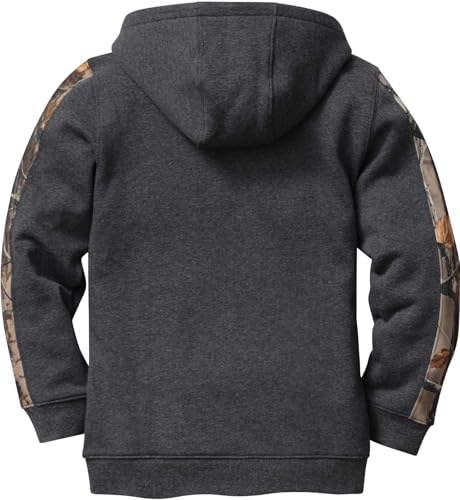 Image of Legendary Whitetails Kids' Pullover Hoodie Camo Sweatshirt Comfy V-neck Design