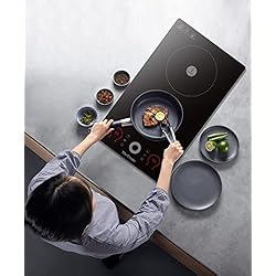 Placa Induccion Encastrable MX ONDA Placa de induccion 2 fuegos para encastrar PI2210 Placas de cocina electrica encimera