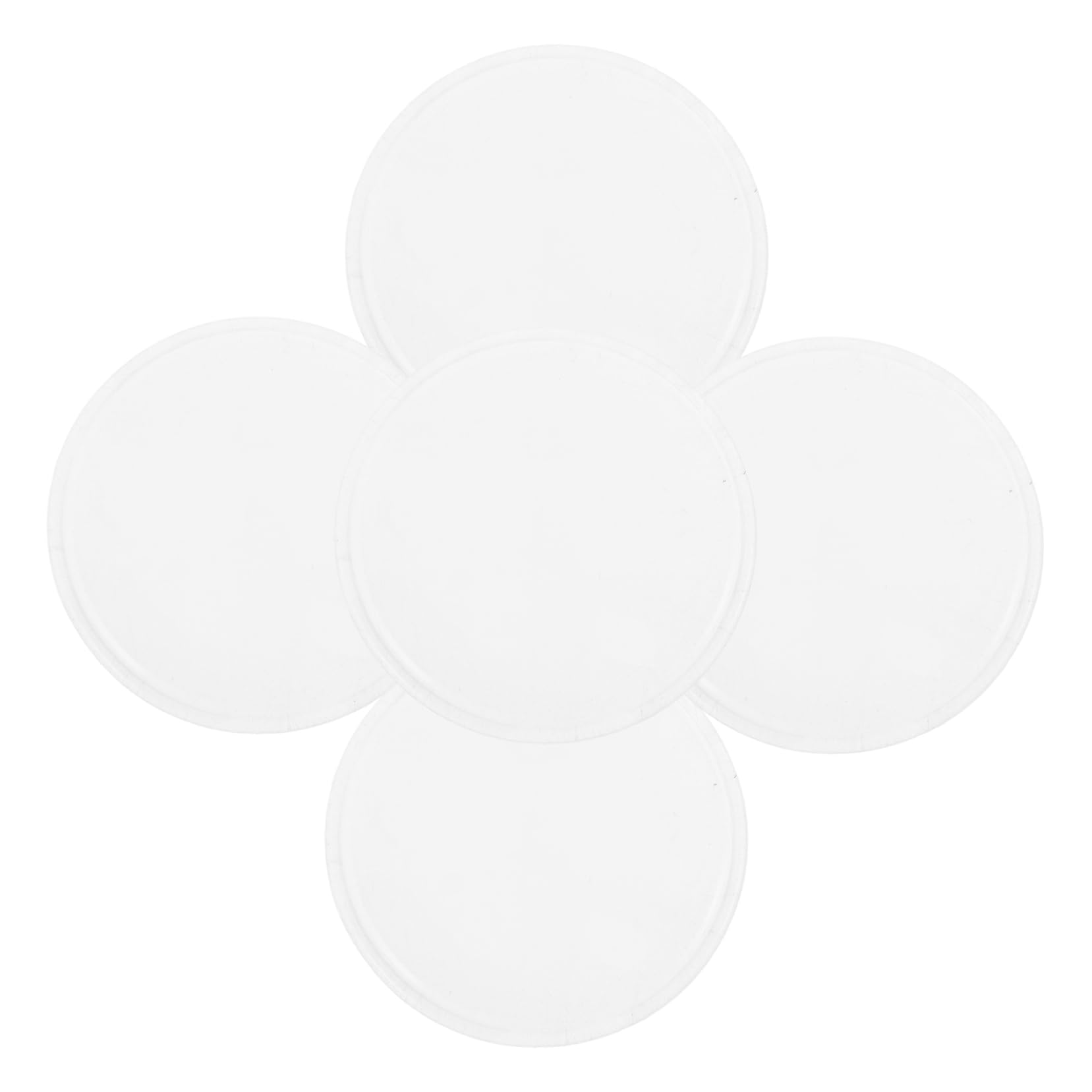 FOMIYES Secure Lash Application 5 Pack Silicone Lash Pad Non-Slip Design for False Eyelashes for Beauty Tools