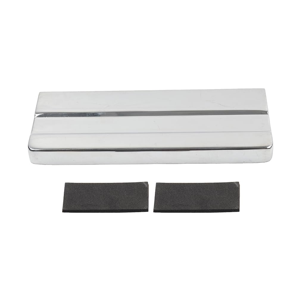 Lirun 1 Pc Aluminium Box Cover Battery Top Chrome For Harley Sportster