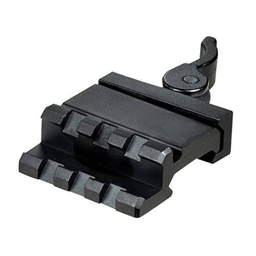 UTG Single Rail/3-Slot  Angle Mount w/QD Lever Mount