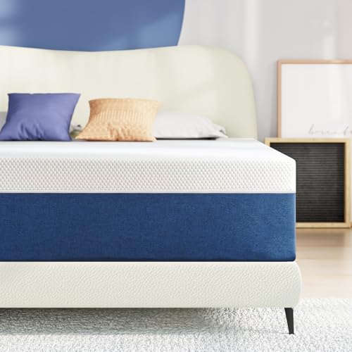 Twins Mattress, 6 Inch Memorys Foams Mattress Cooling Gel Memorys Foam in a Boxs, Twins Size