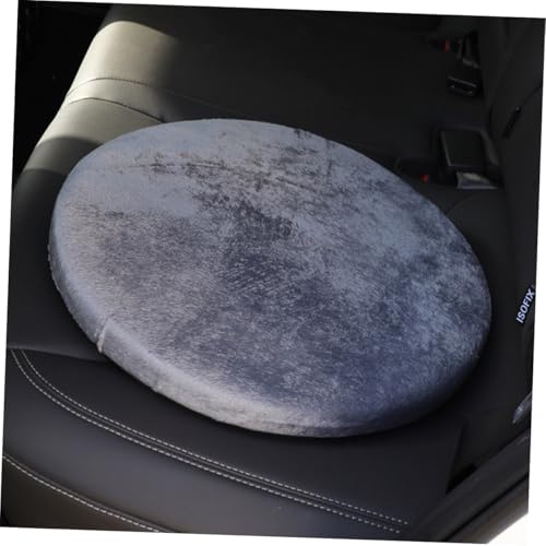 Coussin de siège rotatif en velours et mousse premium - 7