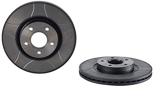 Jeu De 2 Disques De Frein Avant Brembo - Diamètre 262 Mm, Épaisseur 21 Mm - Revêtement Anti-Corrosion UV