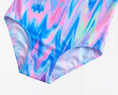 Image of Girls Swimsuits One-Piece Bathing Suits Multicolor Kids Sport Summer Beach Swimwear for 2-10 Years Old