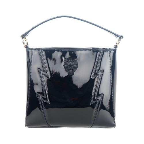 Sac à main femme Plein Sport Heidi l'accessoire noir idéal du bureau à la salle de sport