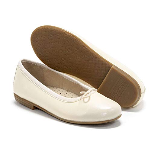 Old Soles Girl's Brule Shoe (Toddler/Little Kid) Pearl Metallic EU 27 (US 10 Toddler) M3