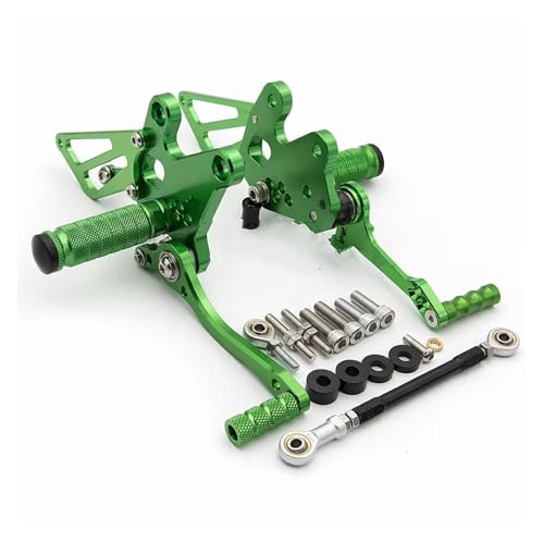 Commandes reculées jaune Ninja 250 pour sublimer vos sorties moto