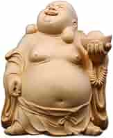 Amazon｜仏像 木彫り 七福神 布袋 様 弥勒仏 七福神布袋さんの
