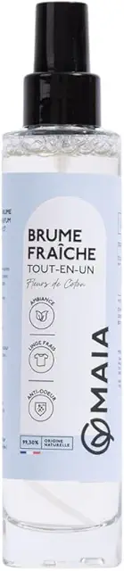 MAIA Brume d'Oreiller Fleur de Coton - 99,30% Ingrédients Naturels - Made in France