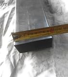 Tubo hierro 100x40x2 mm. Largo 2 metros