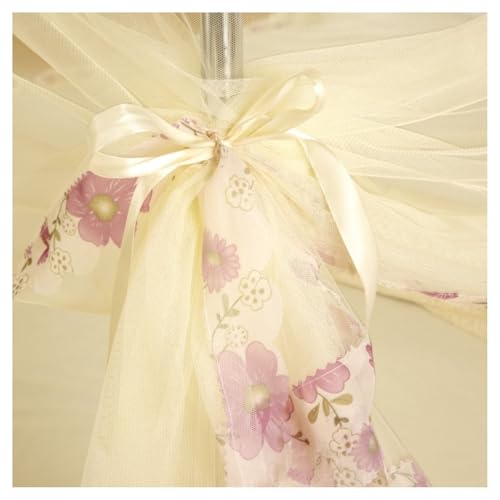 Cortina mosquitera para marco de cama de 120x200 con cubierta protectora de dormitorio 3