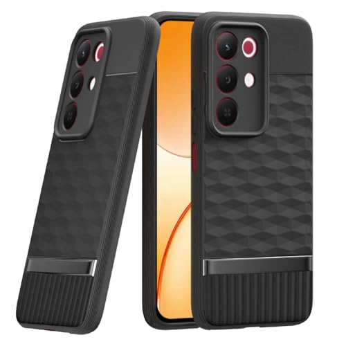 Image of Shockproof Case for Realme 15x 5G / C85 5G / Narzo 90x 5G | Full Camera Protection | TPU Flexible Back Cover for Realme 15x 5G / C85 5G / Narzo 90x 5G (Matte Black)