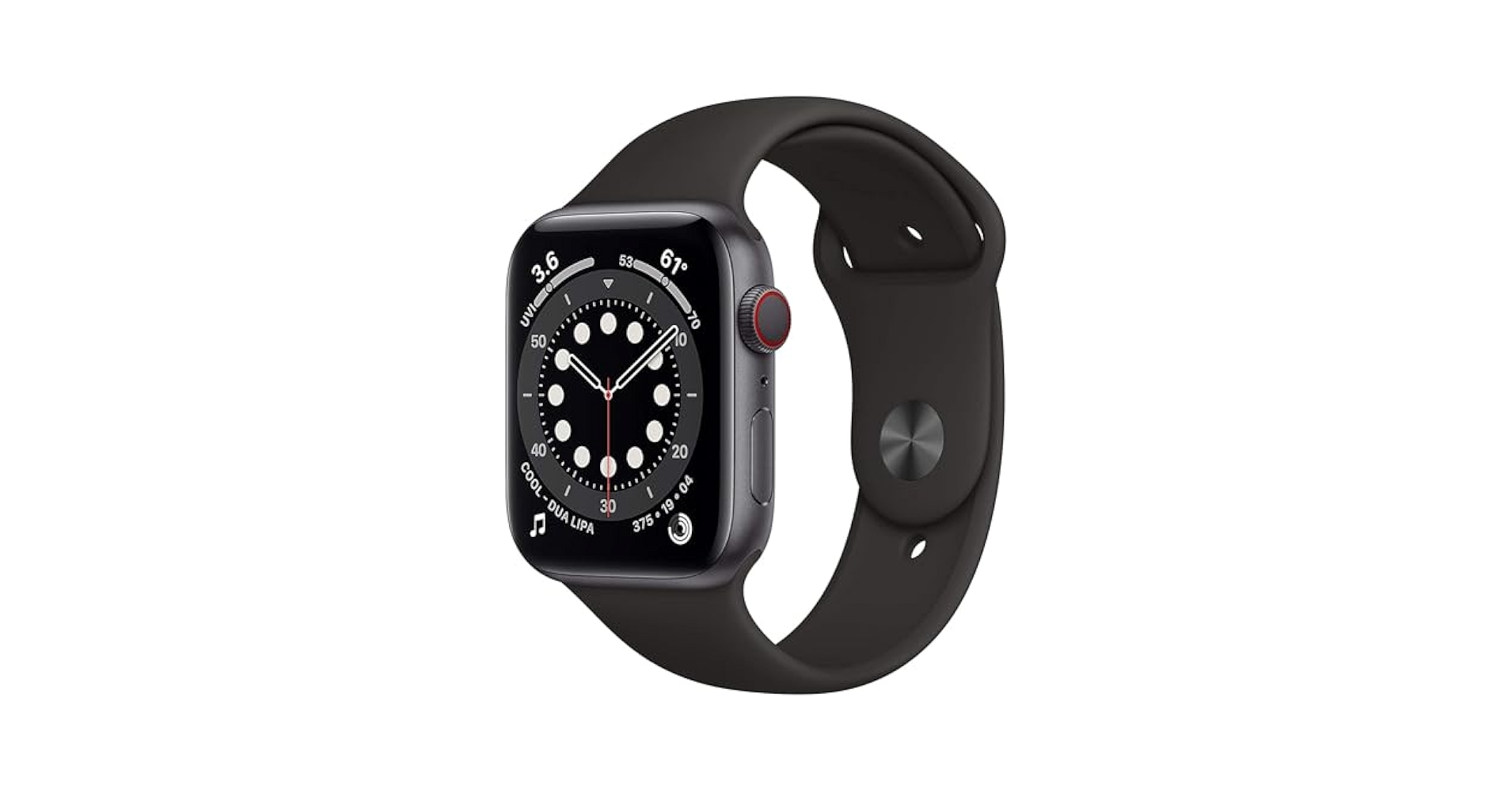 Apple - Apple Watch Series 6 44mm チタニウム Amazon.com: Apple Watch Series 6 (GPS + Cellular, 44MM