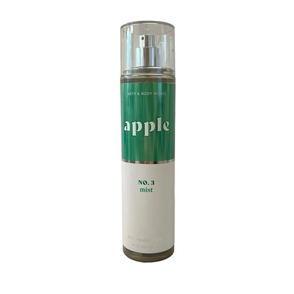 Bath and Body Works Fine Body Fragrance Mist 8 Fluid Ounce (Apple)