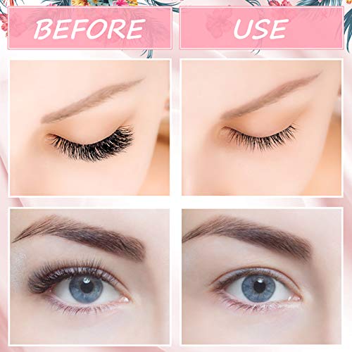 Lash Extension Shampoo 60ml, Eyelash Shampoo For Lash Extensions, Eyelid Foaming Cleanser With Brush, Eyelash Wash and Eye Makeup Remover for Salon Home Use with Mascara Wand and 2 Pairs Eye Gel Pads