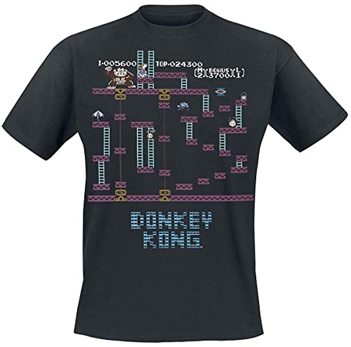 [WEAKS] Tシャツ Donkey Kong ドンキーコング 半袖 メンズ プリントtシャツ 綿 夏 レディース T-SHIRT 丸襟 通気性 薄い 快適 コットン 人気 おしゃれ ファッション 男女兼用のサムネイル