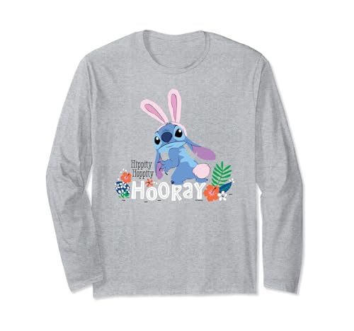 T-shirt Stitch Disney manches longues pour Pâques et le printemps