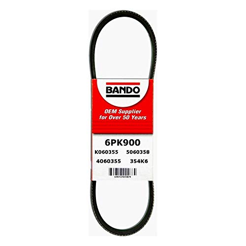 Image of Bando USA 6PK900 OEM Quality Serpentine Belt