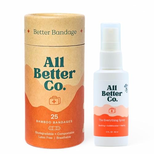 Pansement bambou bio hypoallergénique contre les irritations cutanées The Better Bandage