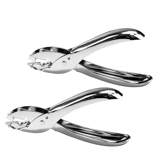Stalora 2-teiliger Heftklammerentferner Set aus Metall Enthefter mit Ergonomischem Griff Entfernt Klammern Schnell & Sauber ohne Papier zu Beschädigen für Büro Schule Archiv